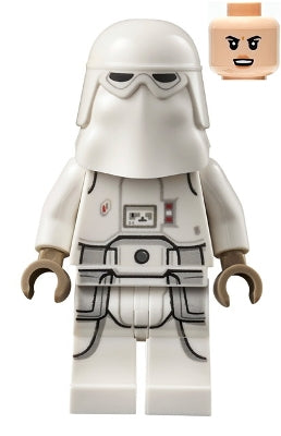 LEGO Star Wars Snow Trooper Snowtrooper Hoth Clone Female Head