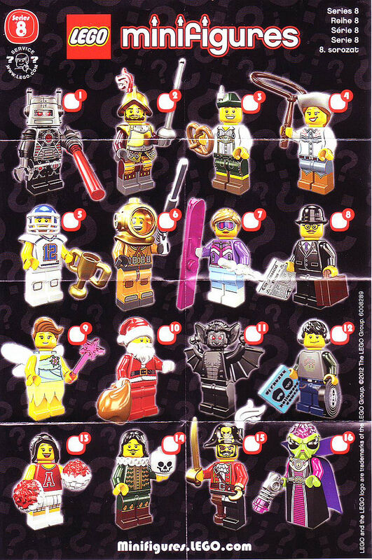 NEW SEALED LEGO 8833 Box/Case of 60 MINIFIGURES SERIES