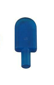 LEGO Food/Dessert - Trans-Blue Popsicle