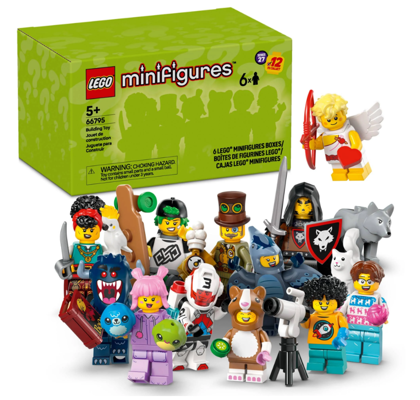 27点フィギュアセット LEGO 66795 Collectible Minifigures Series 27 - 6 Pack