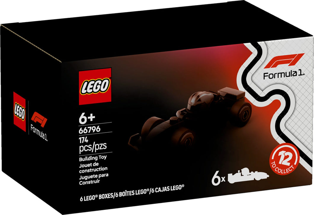 LEGO Formula F1 Race Car Series 71049 Collectible Minifigures - 6 Pack