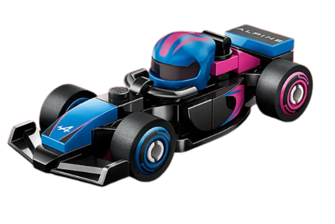 LEGO Formula F1 Race Car Series 71049 Collectible Minifigures - Alpine