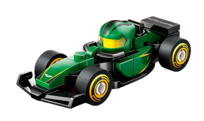LEGO Formula F1 Race Car Series 71049 Collectible Minifigures - Aston Martin