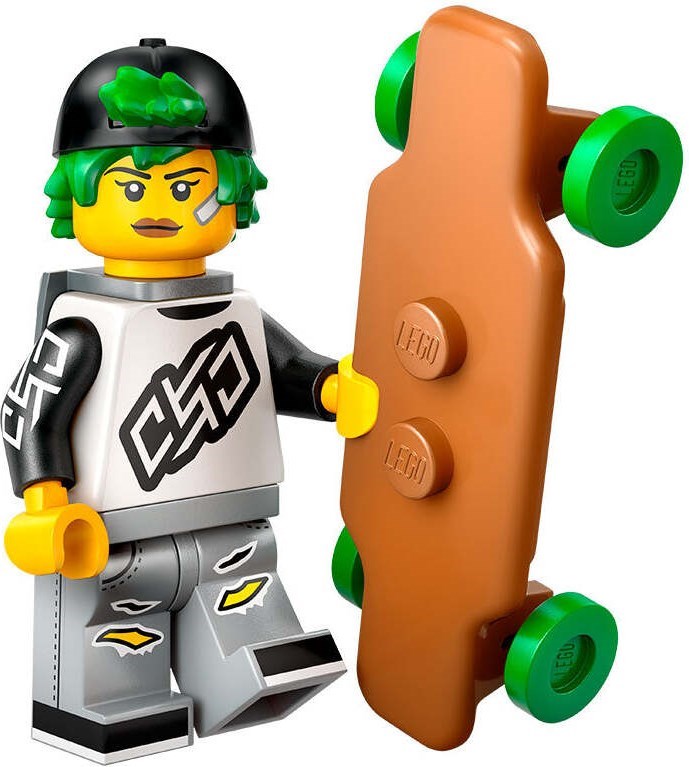 ミャンマーオールド LEGO Series 27 Collectible Minifigures 71048 - Longboarder