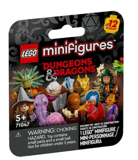 (Collector's Edition) LEGO Minifigures Series 71047 Complete Set of 12 Dungeons & Dragons (D&D)