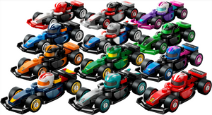 LEGO Formula F1 Race Car Series 71049 Collectible Minifigures Complete Set of 12 PREORDER