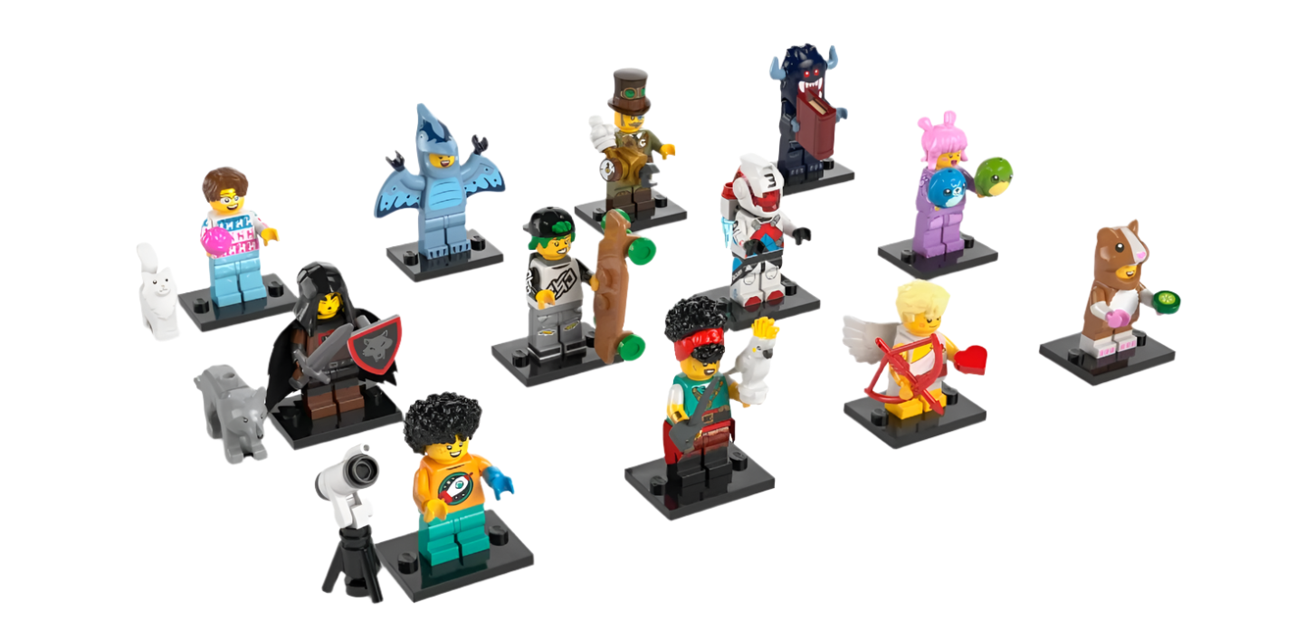 ミャンマーオールド LEGO 71048 Minifigures Series 27 Complete Set of 12 – Minifigures Plus