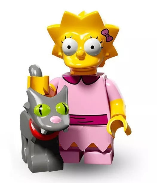 NEW LEGO LISA SIMPSON MINIFIG SET series 2 71009 snowball cat minifigure figure