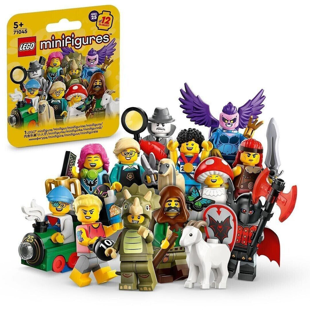 (Collector's Edition) LEGO 71045 Complete Set of MINIFIGURES SERIES 25 - IN HAND