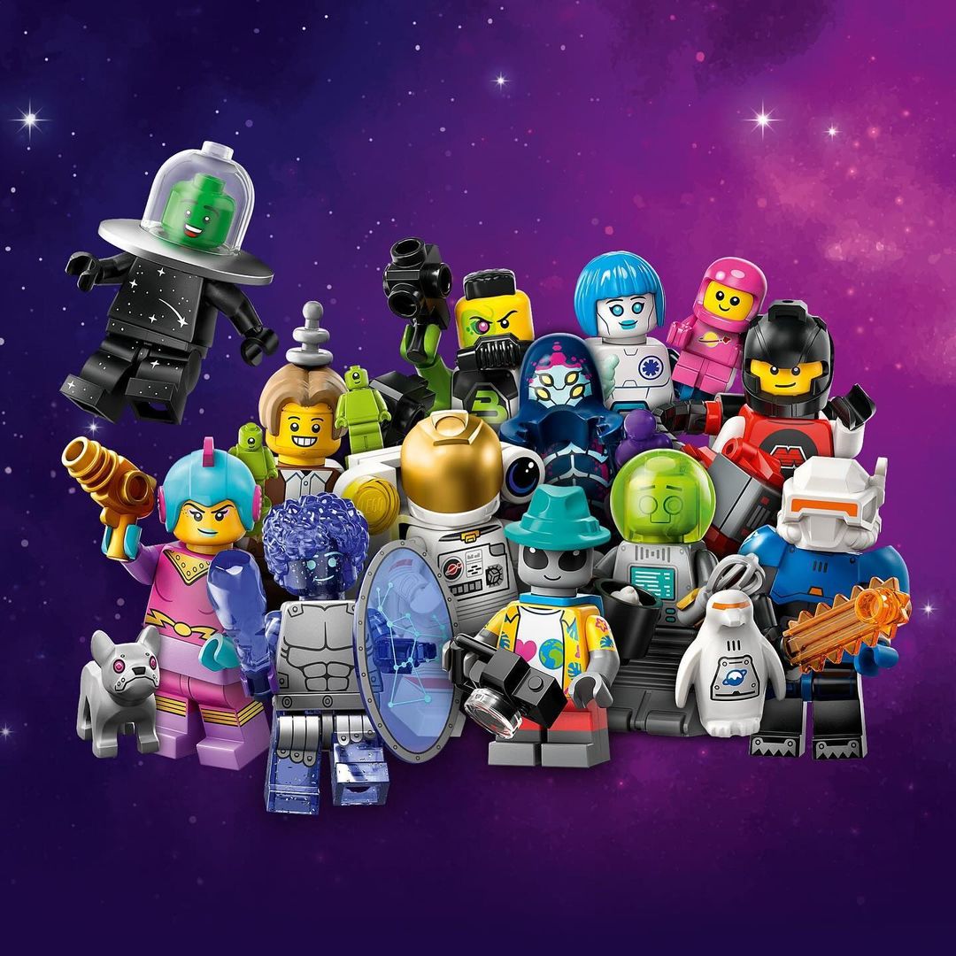 LEGO 71046 Complete Set of SPACE Minifigures Series – Minifigures Plus
