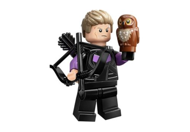 Lego minifigure discount hawkeye