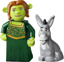 Load image into Gallery viewer, LEGO 71053 Shrek Series Fiona and Donkey minifigure