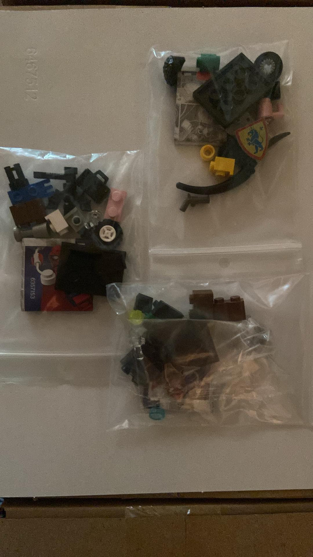 LEGO Random pieces 3 bags