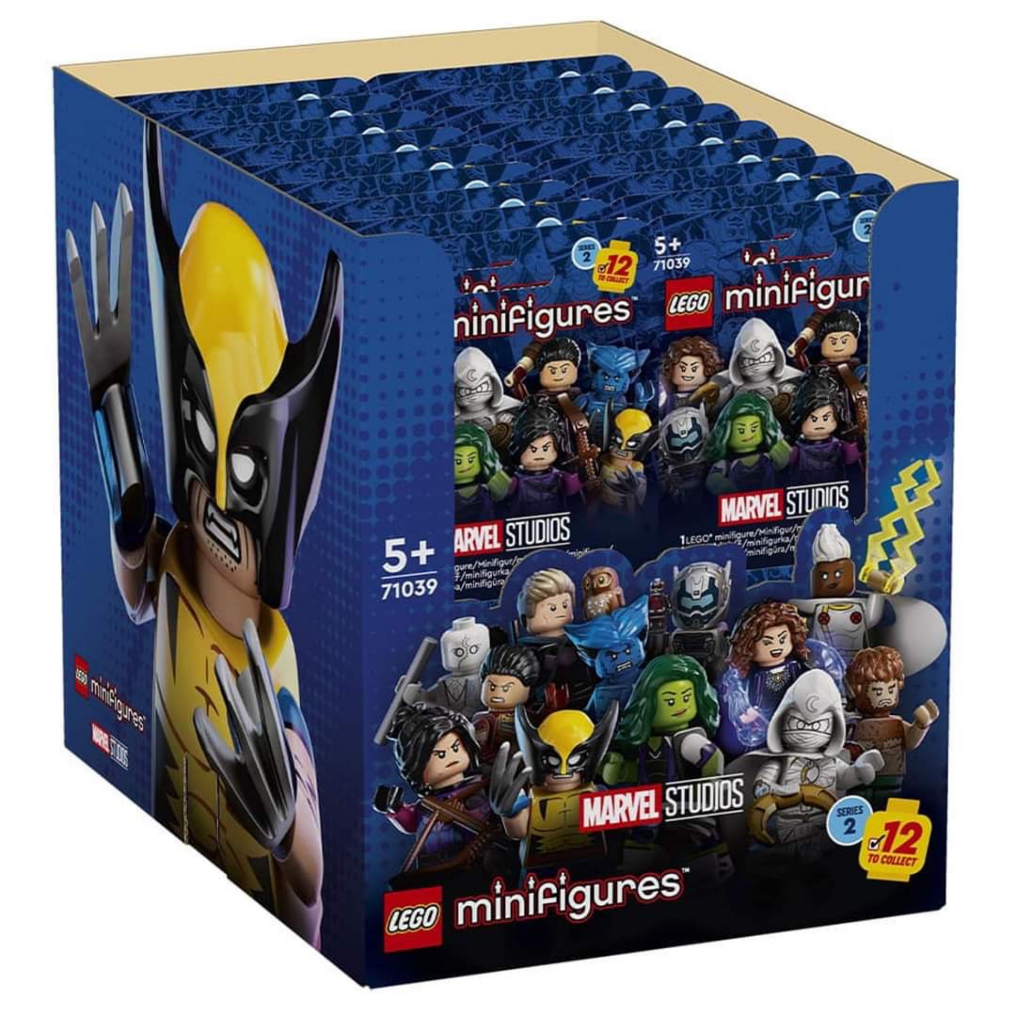 LEGO Marvel Studios Series 2 Case of 36 Collectible Minifigures 71039 Minifigures Plus
