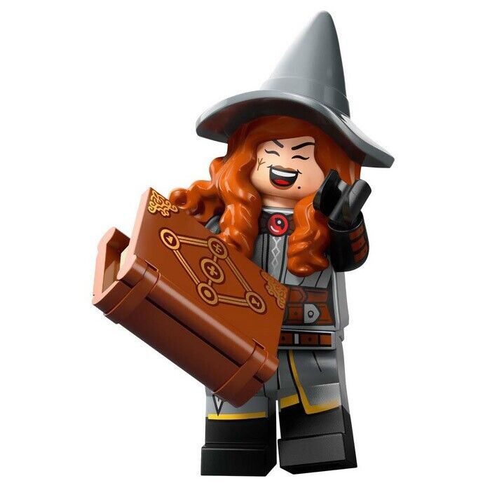 Discount LEGO Dungeons & Dragons (D&D) Minifigures Series 71047 - Tasha the Witch Queen - missing hat and hair