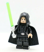Load image into Gallery viewer, LEGO Star Wars Luke Skywalker Jedi Master Minifigure with Light Saber