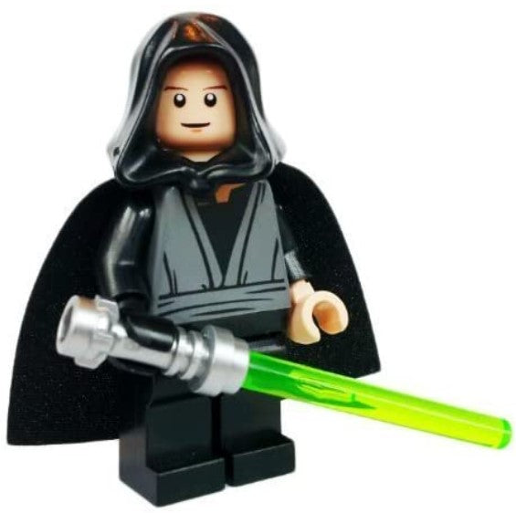 LEGO Star Wars Luke Skywalker Jedi Master with Light Saber – Minifigures Plus