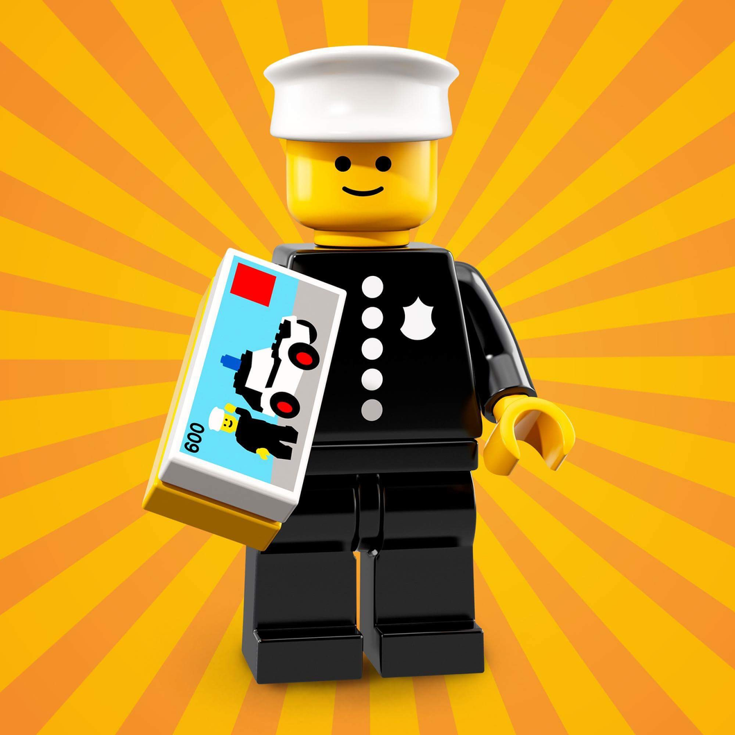 LEGO MINIFIGURES SERIES 18 71021 - Retro Police Officer 1978