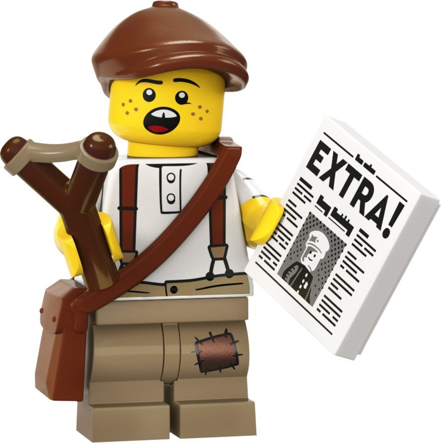 LEGO Series 24 Collectible Minifigures 71037 - Newspaper Kid