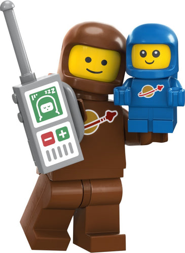 LEGO Series 24 Collectible Minifigures 71037 - Brown Astronaut and Spacebaby