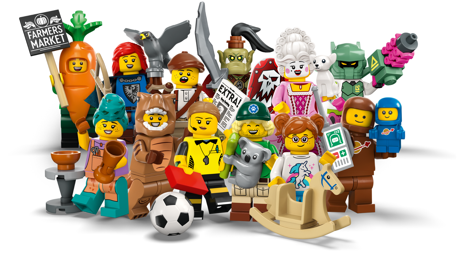storhedsvanvid Lege med ulækkert LEGO 71037 Complete Set of 12 MINIFIGURES SERIES 24 – Minifigures Plus