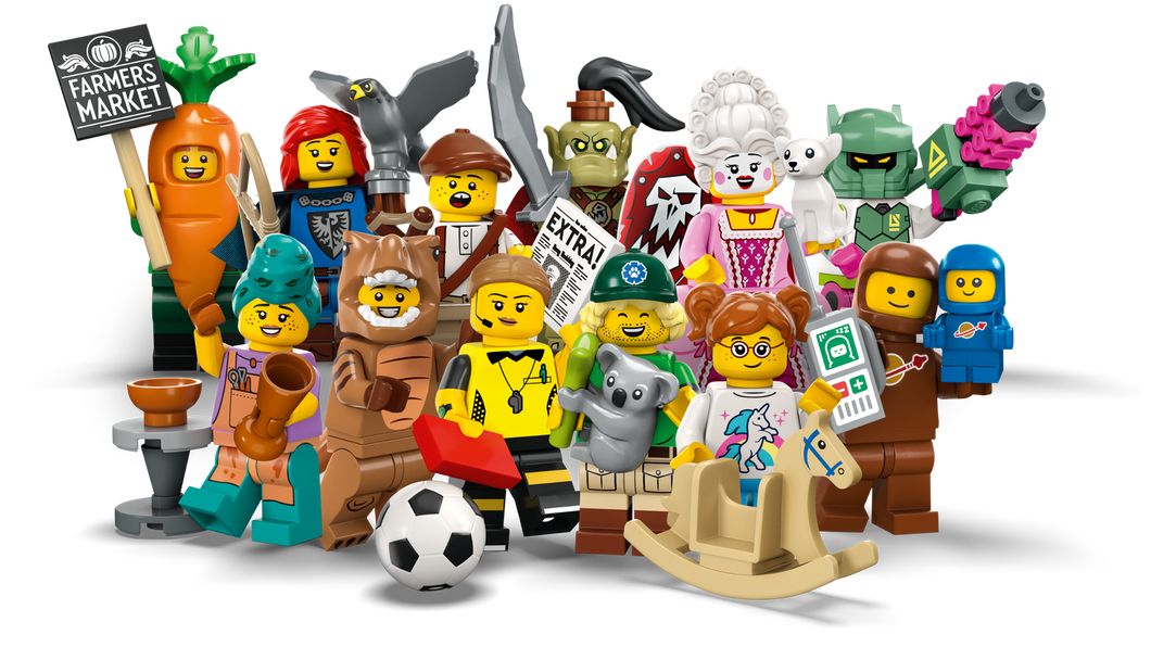 Lego all minifigures sale