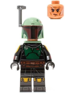 LEGO Star Wars Boba Fett with Repainted Beskar Armor and Jet Pack