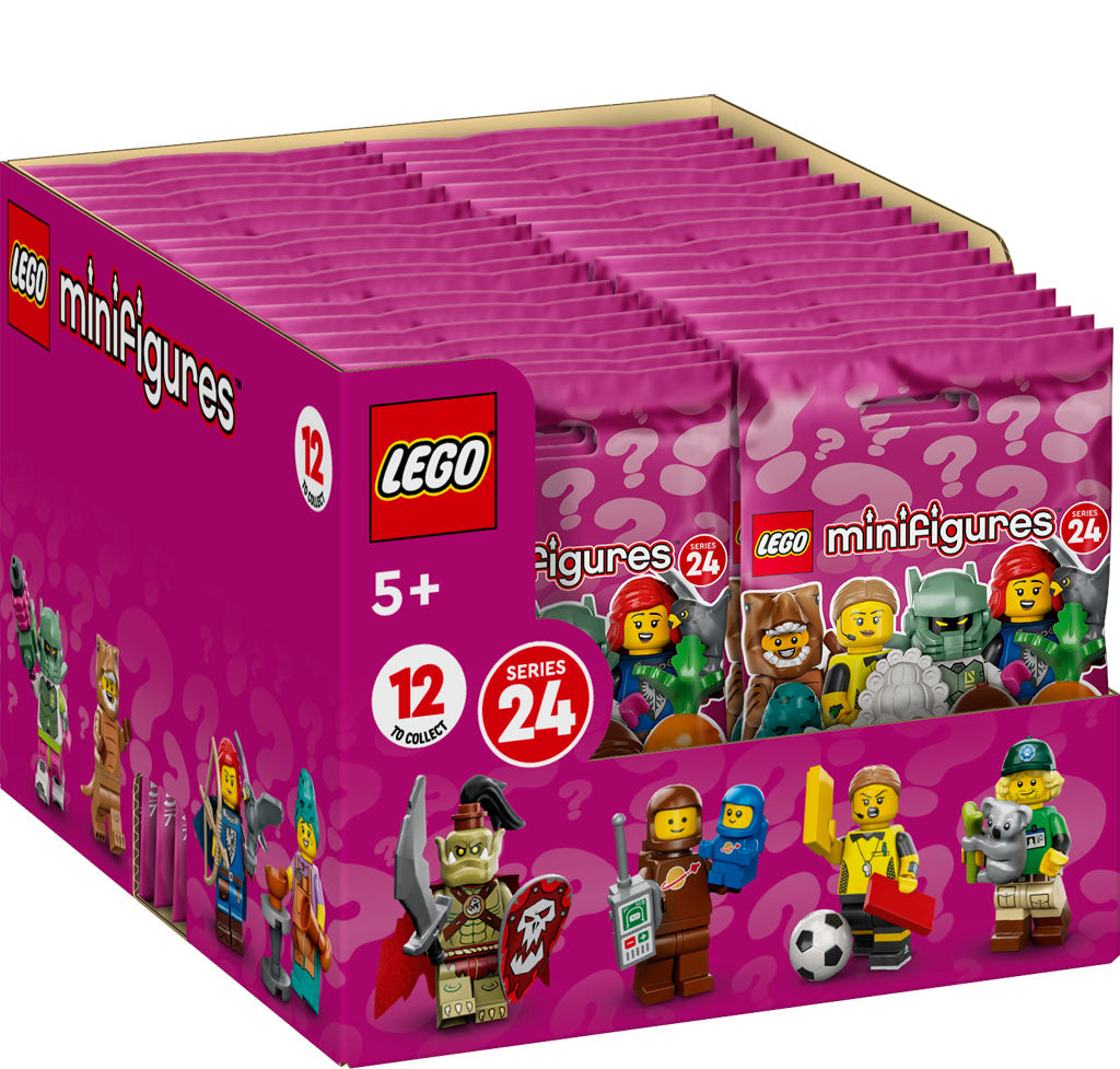 LEGO Series 24 Collectible Minifigures Complete Set of 12 - 71035 (SEA –  BrickVibe