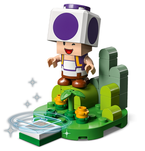 LEGO 71410 Super Mario Series 5 Minifigure - Purple Toad
