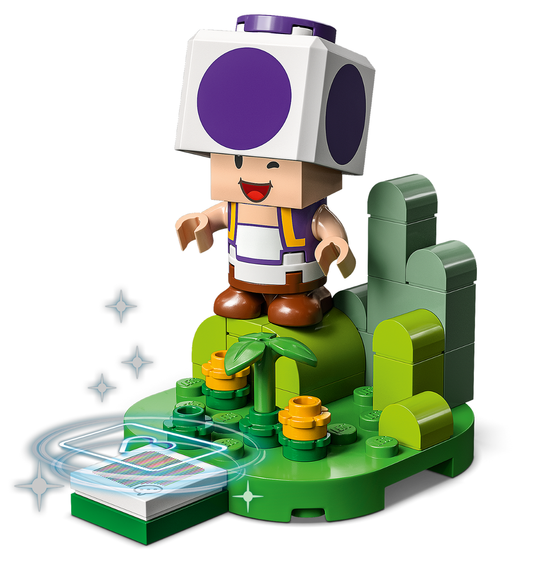 LEGO 71410 Super Mario Series 5 Minifigure - Purple Toad