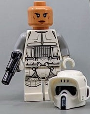 LEGO Star Wars Scout Trooper Hoth Clone (Female Head) Minifigure