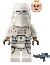 Load image into Gallery viewer, LEGO Star Wars Snow Trooper Snowtrooper Hoth Clone (Female Head) Minifigure