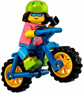 NEW LEGO MINIFIGURES SERIES 19 71025 -  New LEGO Minifigures Series 19 Female Mountain Biker Minifigure