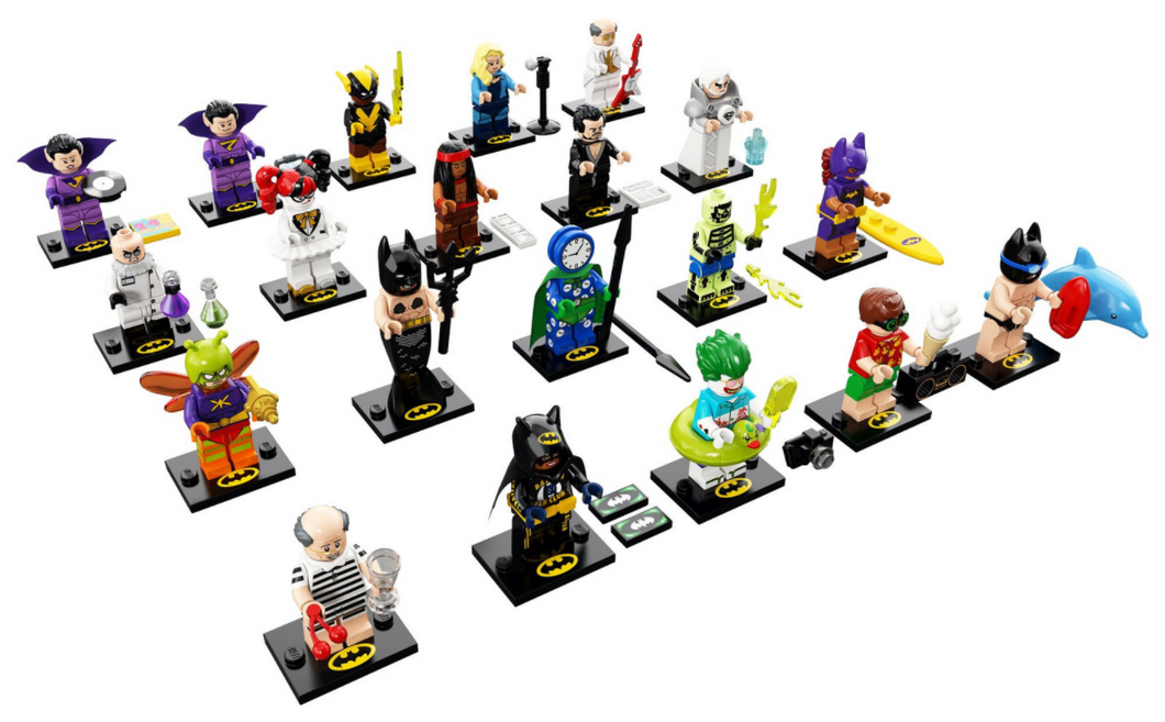 LEGO MINIFIGURES 71020 Complete Set of 20 BATMAN MOVIE SERIES 2