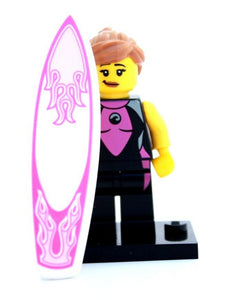 NEW LEGO MINIFIGURES SERIES 4 8804 - Surfer Girl