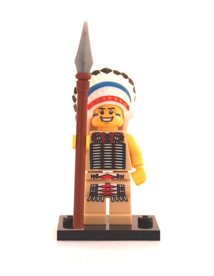 NEW LEGO MINIFIGURES SERIES 3 8803 - Tribal Chief (Indian)