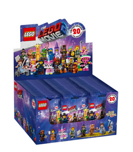 LEGO:The Lego Movie 2 Collectible Series Box Case of 60 Minifigures 71023