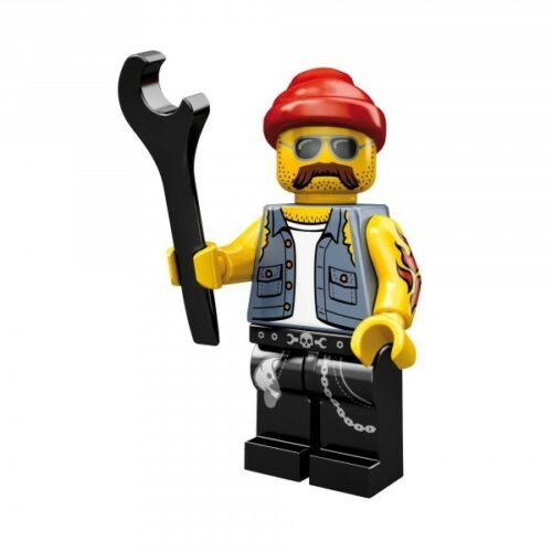 NEW LEGO MINIFIGURES SERIES 10 71001 - Motorcycle Mechanic