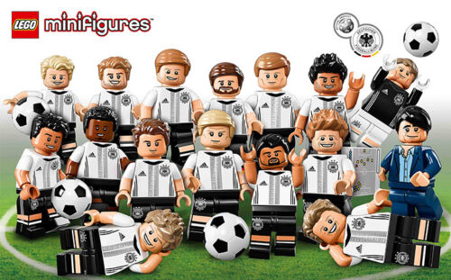 NEW SEALED LEGO 71014 Box/Case of 60 DFB (German Soccer Team) MINIFIGURES SERIES