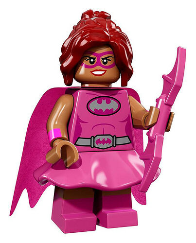 NEW LEGO BATMAN MOVIE MINIFIGURES SERIES 71017 - Pink Power Batgirl