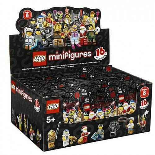 NEW SEALED LEGO 8833 Box/Case of 60 MINIFIGURES SERIES 8