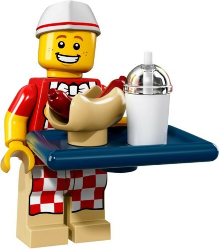 NEW LEGO MINIFIGURES SERIES 17 71018 - Hot Dog Vendor