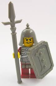 LEGO Custom Qing Dynasty Rectangular Gray Shield (three dots)